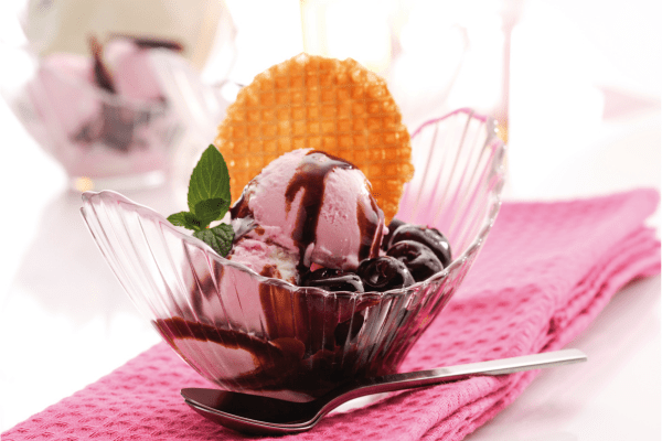 dessert à la cerise amenera