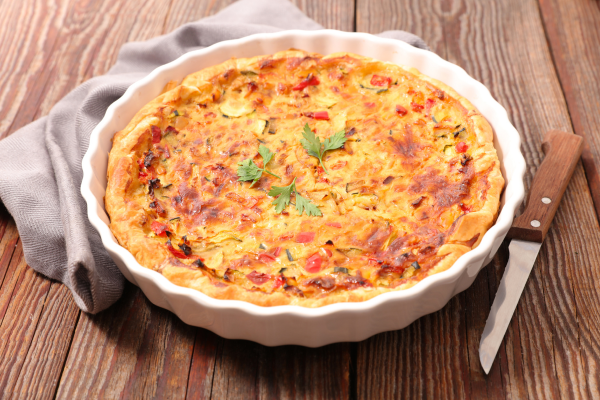 quiche aux legume sans pate