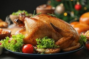 cuisson chapon au four chaleur tournante