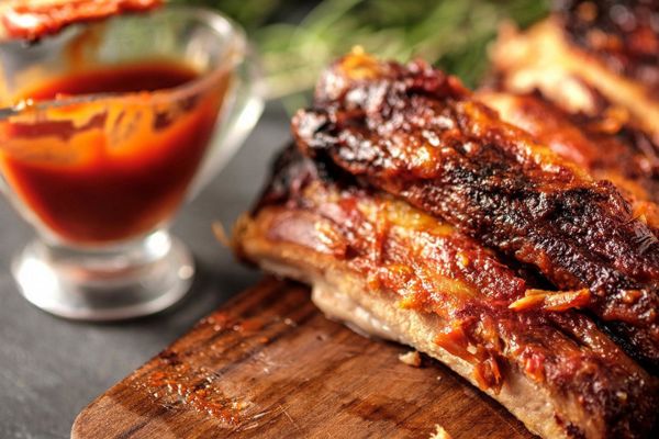 Accompagnement travers de porc au four