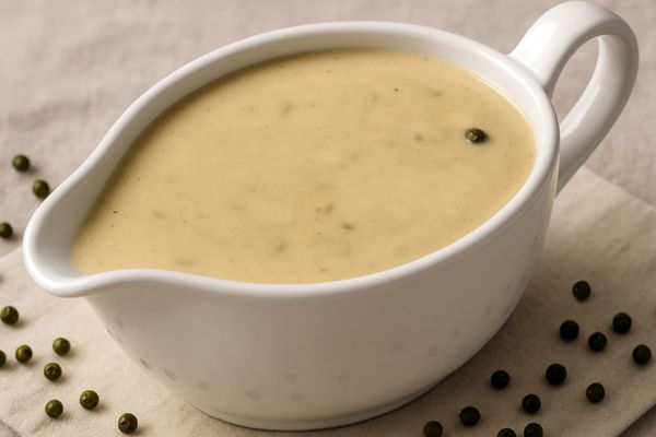 Conservation sauce au poivre vert