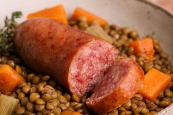 Conservation saucisse lentille grand-mère