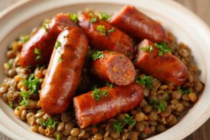 saucisse lentille grand-mère