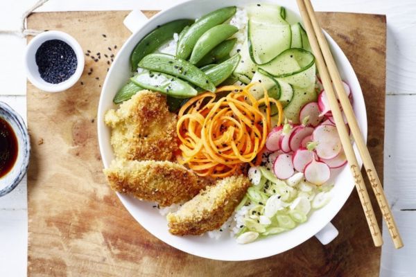 recette poke bowl poulet